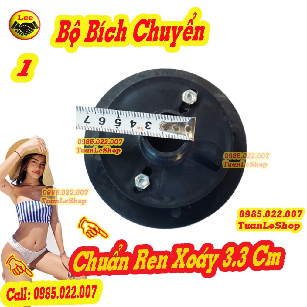 BỘ BÍCH CHUYÊN 750 VỀ REN XOÁY 450,350 – SẢN PHẨM GỒM 1 BÍCH 750 VÀ 2 BÍCH 450 REN NGOÀI – TẶNG KÈM ỐC VÍT