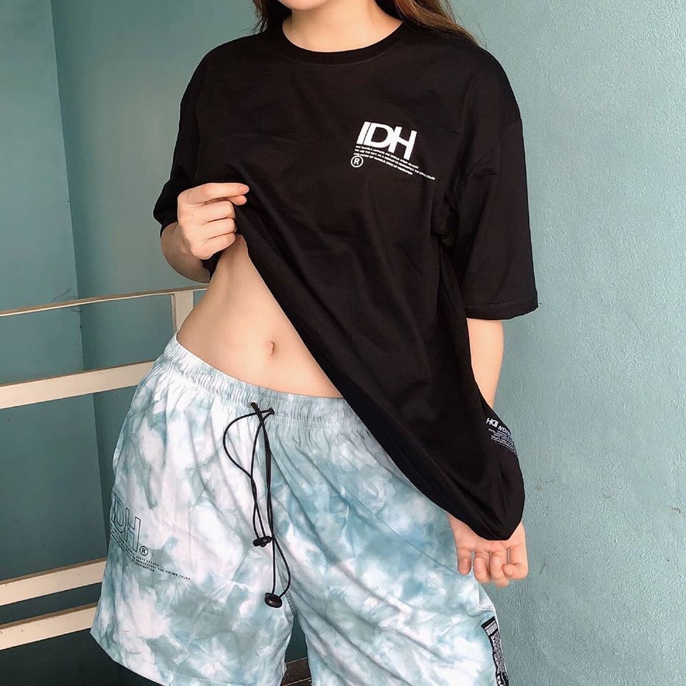 Quần short Tiedye Xanh Biglogo IDH | BigBuy360 - bigbuy360.vn