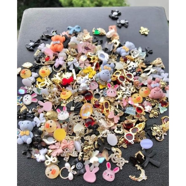 Set charm mix 100 viên nhiều mẫu hot sale