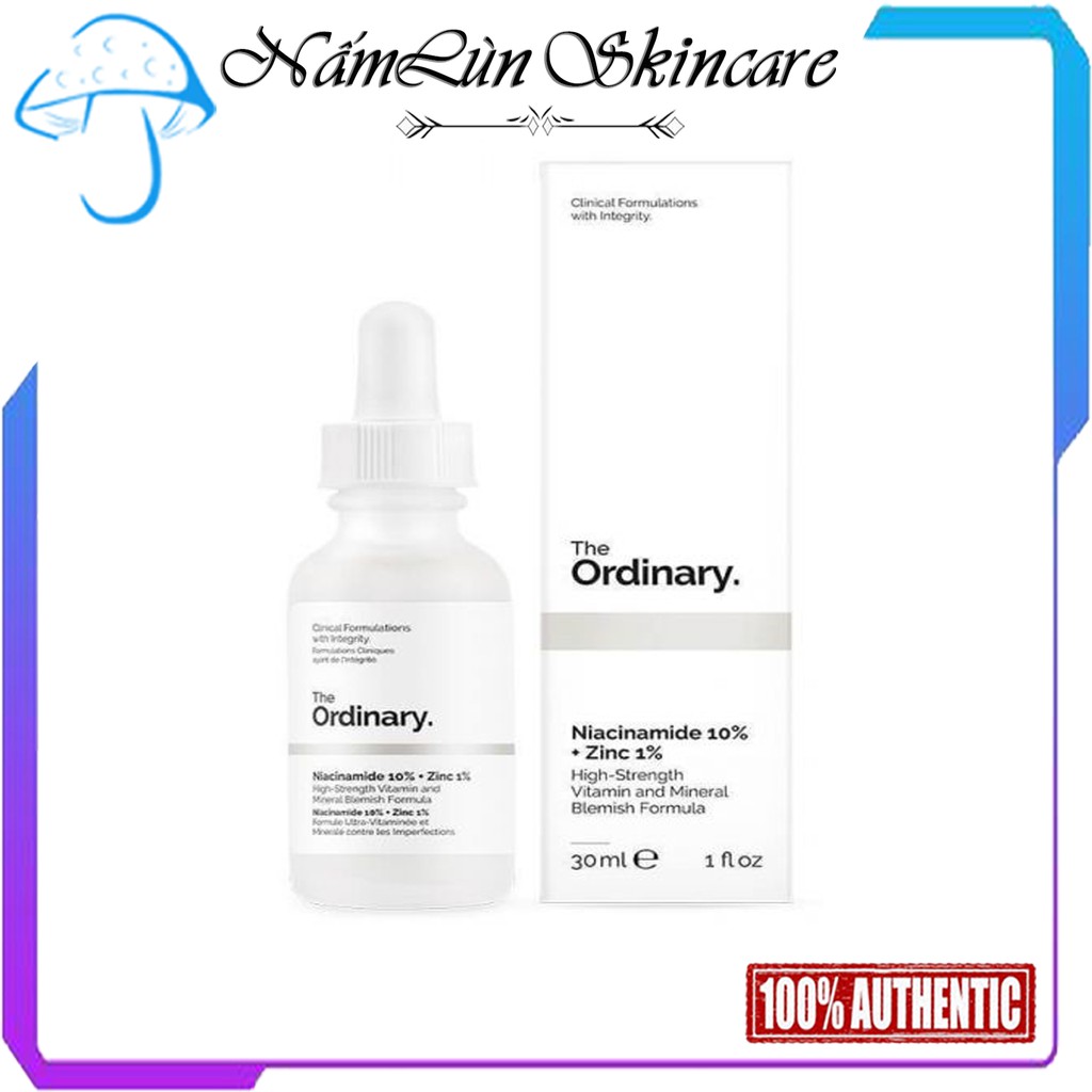 Tinh chất Serum Niacinamide 10% + Zinc 1% - The Ordinary [Bill Sephora USA]