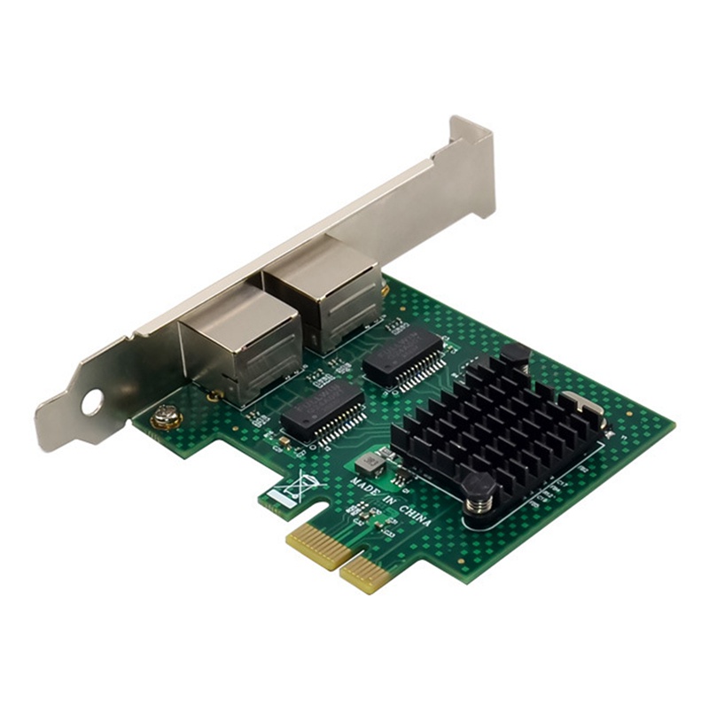 Card Mạng Hai Cổng BCM5718 Gigabit Server PCI Express X1