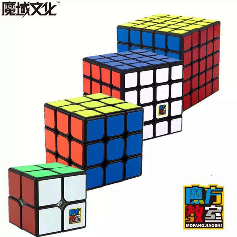 [Mã LIFETOYS1 giảm 30K đơn 99K] Combo 4 Rubik 2x2 3x3 4x4 5x5 - Hàng Cao Cấp, Xoay Cực Trơn, Cực Mượt