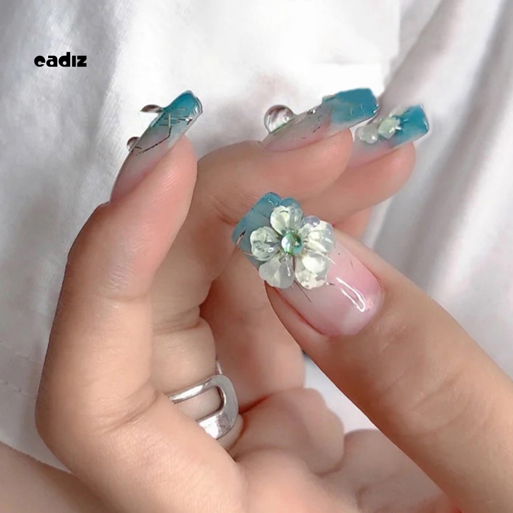 1 Hộp Hạt Cườm 3D Đính Móng Nghệ Thuật