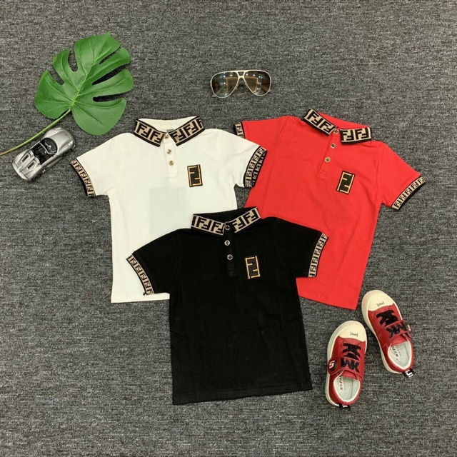 Áo phông cotton bé trai