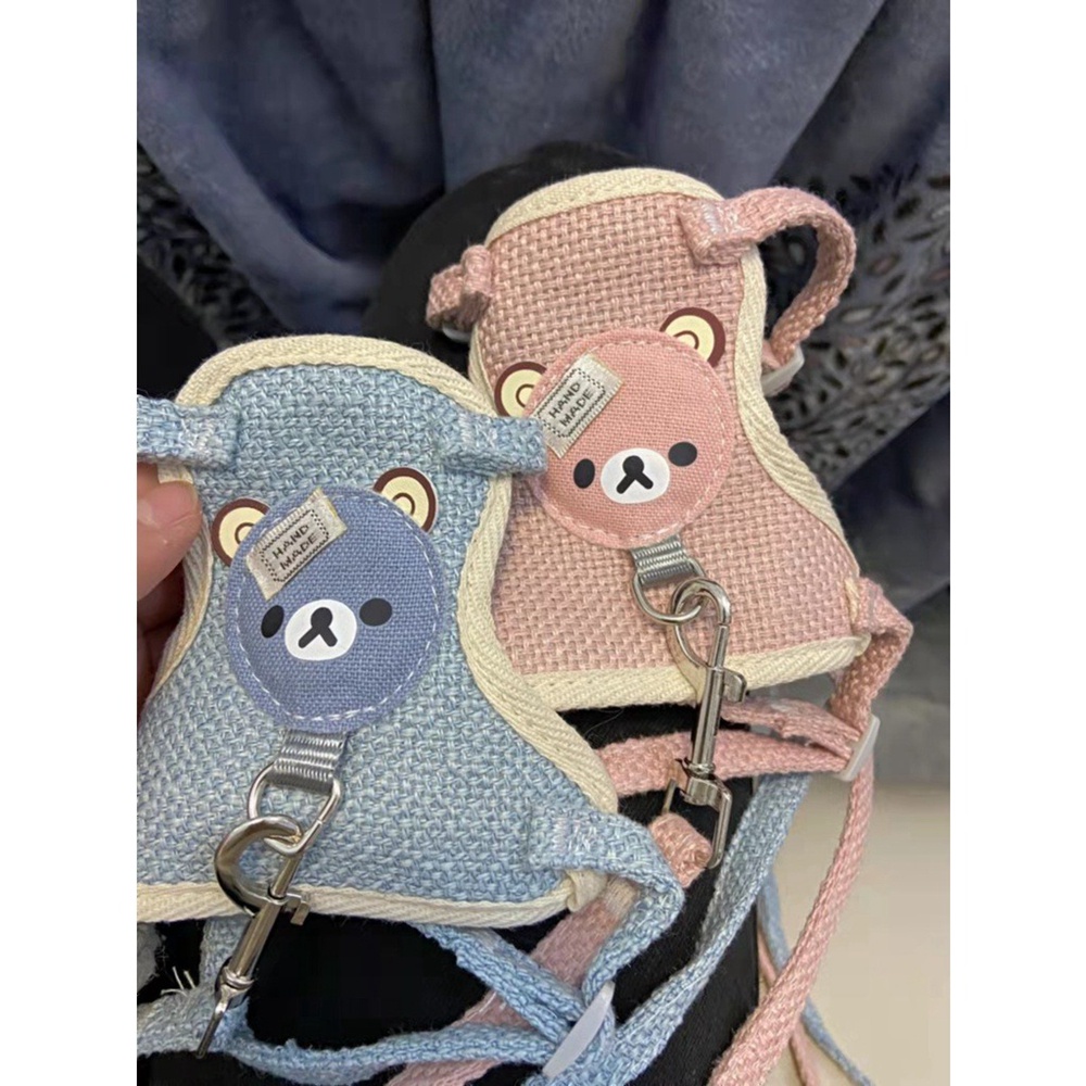 Dây Dắt Thú Cưng Hình Gấu Dễ Thương Dài 1M