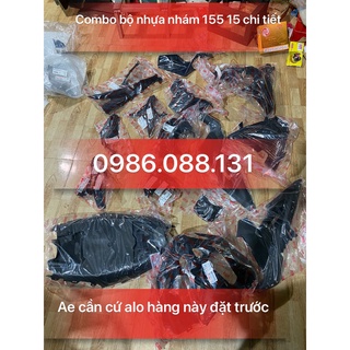Bộ nhựa nhám 15 món ex155 2021-2023 zin chính hãng