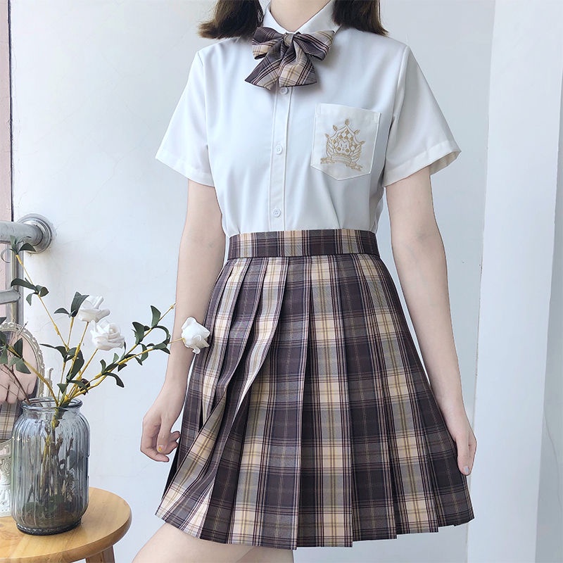 Chân váy đồng phục học sinh Nhật Bản Li Huaxiong JK
