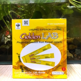 Hộp 60 gói men Hàn Quốc golden Lab 8k/gói