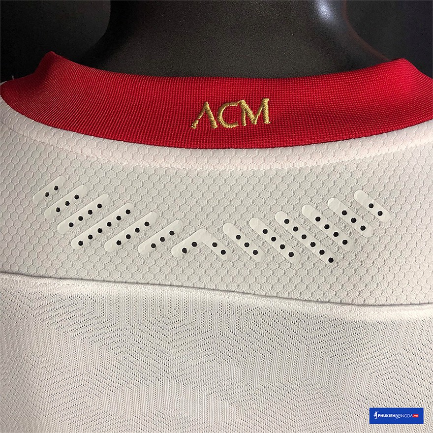 Áo đấu AC Milan sân khách 2020-2021 trắng, áo AC Milan trắng sân khách 2021 bản PLAYER Issue BODY fit cao cấp Thái Lan