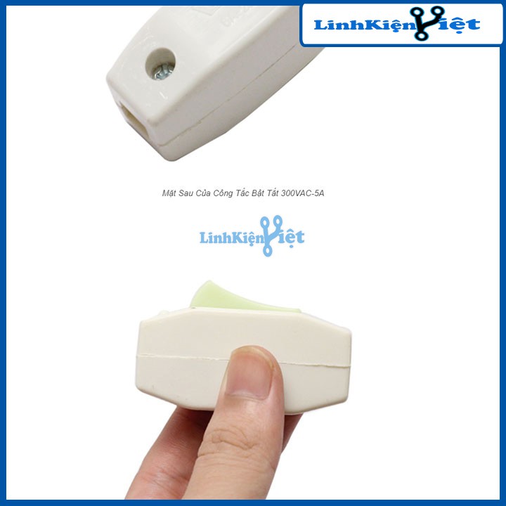 Công Tắc Bật Tắt 300VAC-5A