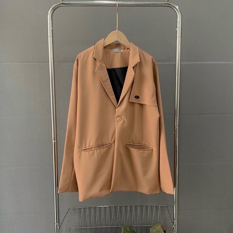 ÁO BLAZER CAO CẤP FORM UNIASEX NAM NỮ (kèm ảnh thật)