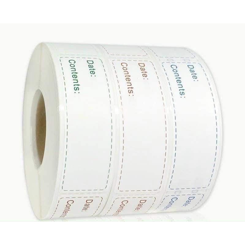 SET 2 CUỘN  NHÃN DÁN GHI CHÚ THỰC PHẨM