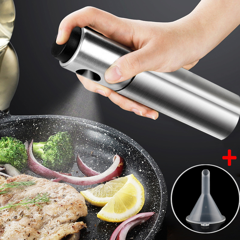 Bình Xịt Dầu Ăn / Giấm Đa Năng 5 Trong 1 Tiện Dụng