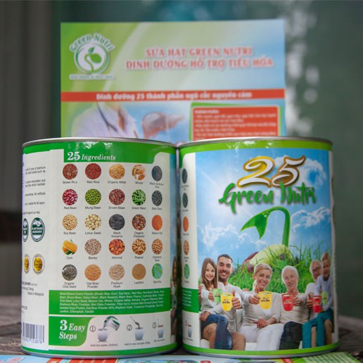 Bột ngũ cốc nhập khẩu cao cấp 25 Green Nutri