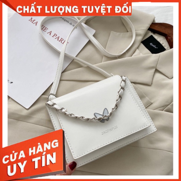 💥GIÁ HỦY DIỆT💥Túi Xách thời trang NANLY HOT 2021 WHITE BUTERFLY Siêu đẹp bán chạy nhất năm 2021 Túi đeo chéo nữ Hàn Qu