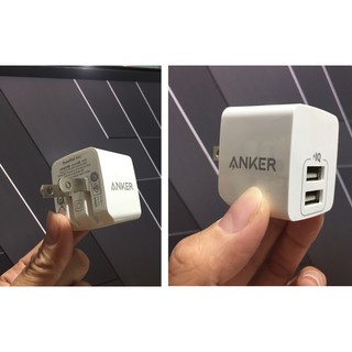[2 cổng USB] Cốc sạc 12W Anker A2620