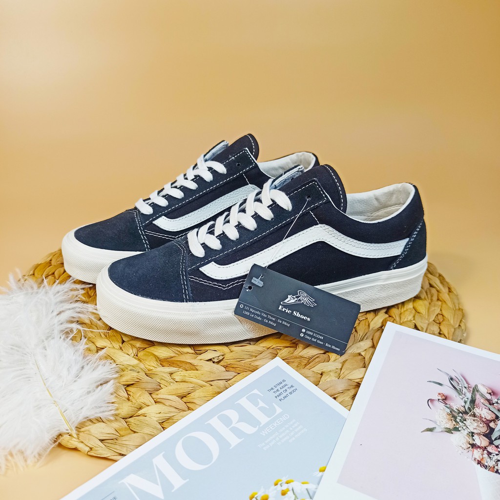 Giày thể thao vault old skool nam nữ giá rẻ, Sneaker classic style 36 đế bằng đi học đi làm