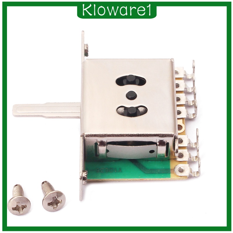 [KLOWARE1]Electric Guitar 5 Way Pickup Selector Switch, Golden Tips