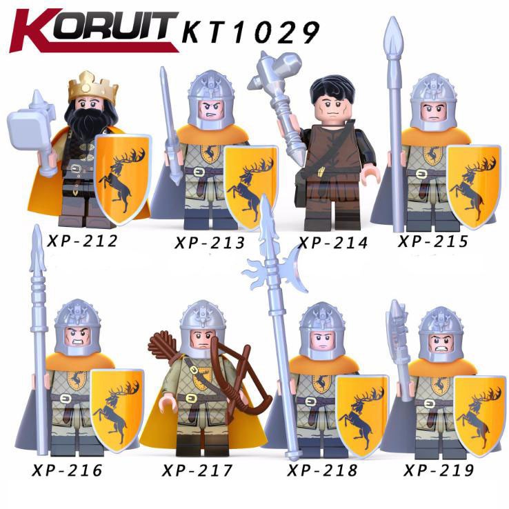 Minifigures nhân vật chiến binh Game of Throne