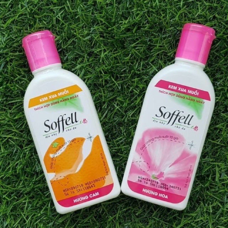 SOFFEL kem chống muỗi chai 60ml