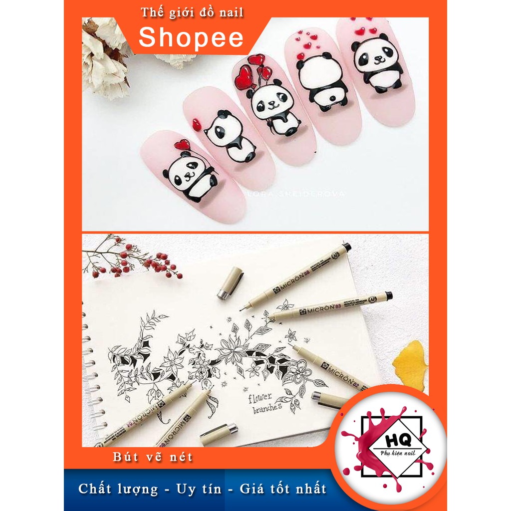 Bút vẽ nét thay thế cọ râu cực tiện lợi cho thợ nail