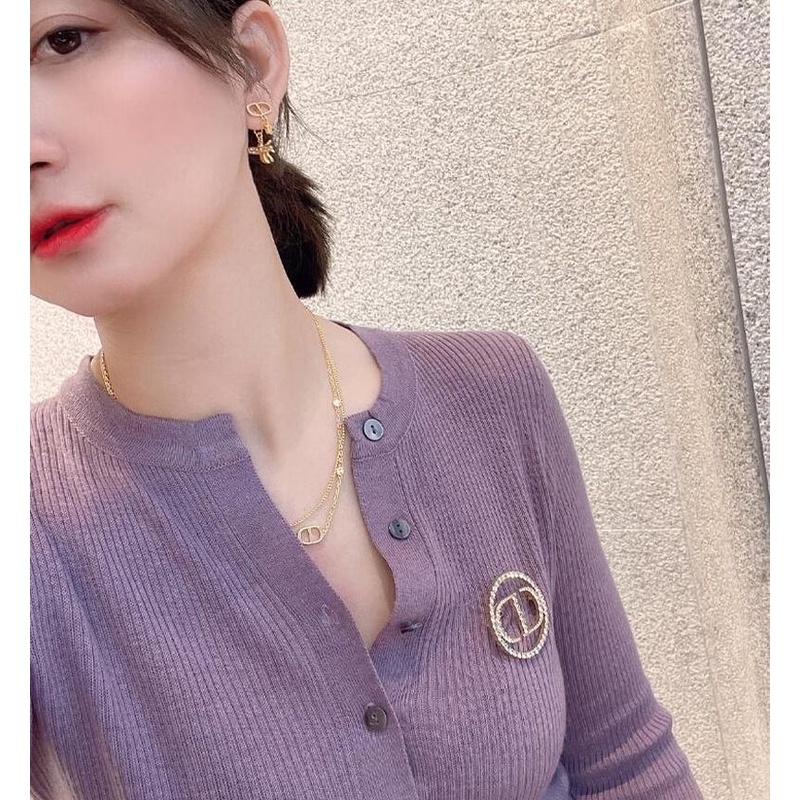 MANYUE Cài Áo Hình Nơ Phong Cách Hàn Quốc Thời Trang