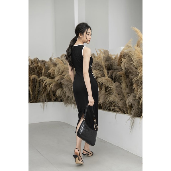 Đầm thiết kế dáng ôm không tay Gemmi fashion, DK8410