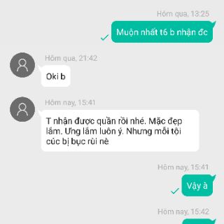 Combo 5 quần baggy vải khách sỉ