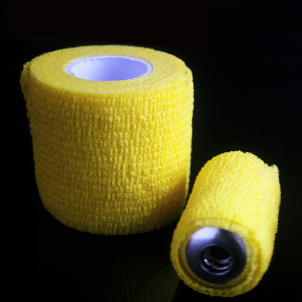 Set 12 Cuộn Băng Keo Bọc Tay Cầm Máy Xăm 5*450 Tiện Dụng