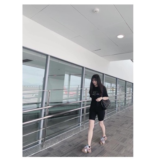 Quần legging lửng cho nữ