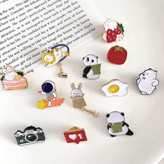 Ghim Kim Loại Hoạt Hình Dễ Thương