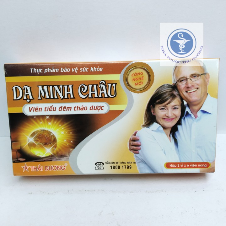 Viên tiểu đêm Dạ Minh Châu hộp 2 vỉ x 6 viên