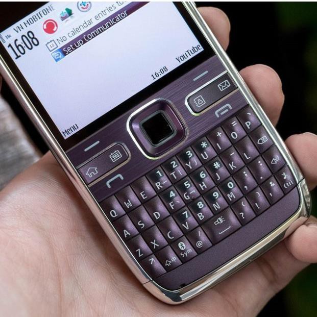 Điện Thoại Nokia E72 violet Hàng Chính Hãng Nguyên Zin Bảo Hành 12 Tháng