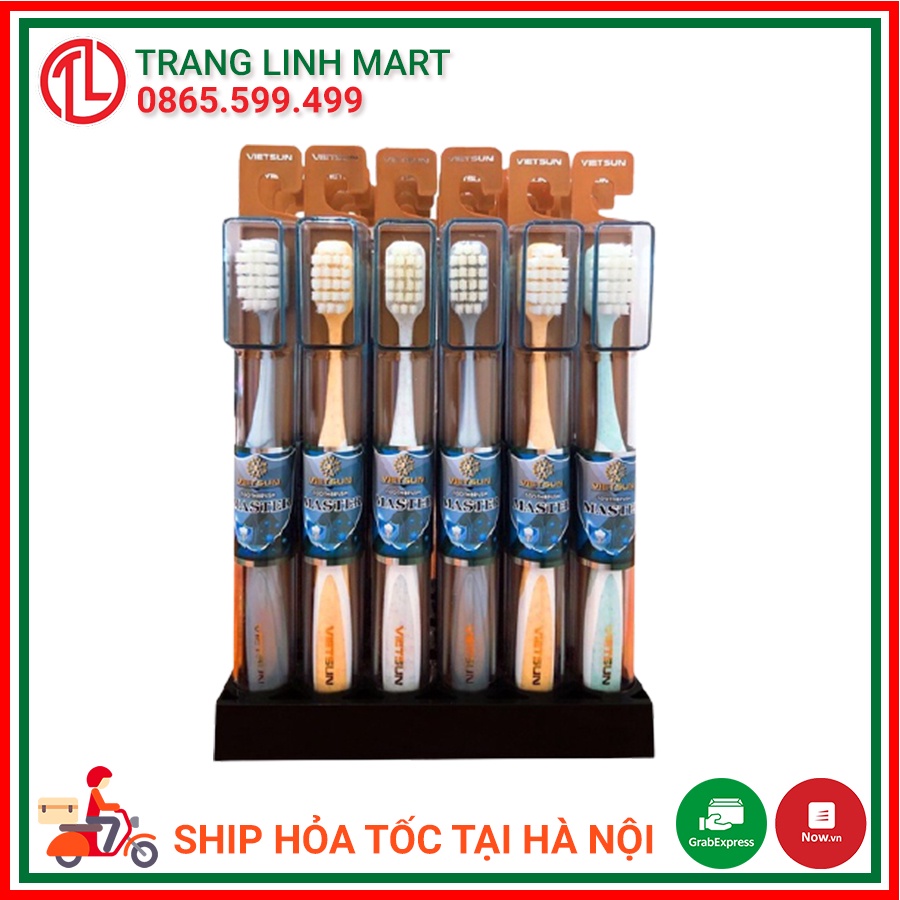 Bàn chải đánh răng Vietsun Master tiện lợi kháng khuẩn