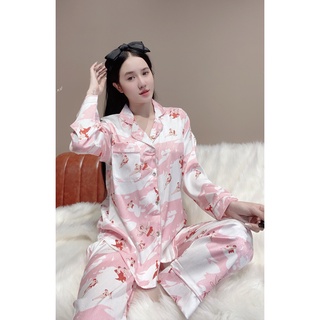 ĐỒ BỘ PYJAMA NỮ XƯỚC HÀNG THIẾT KẾ