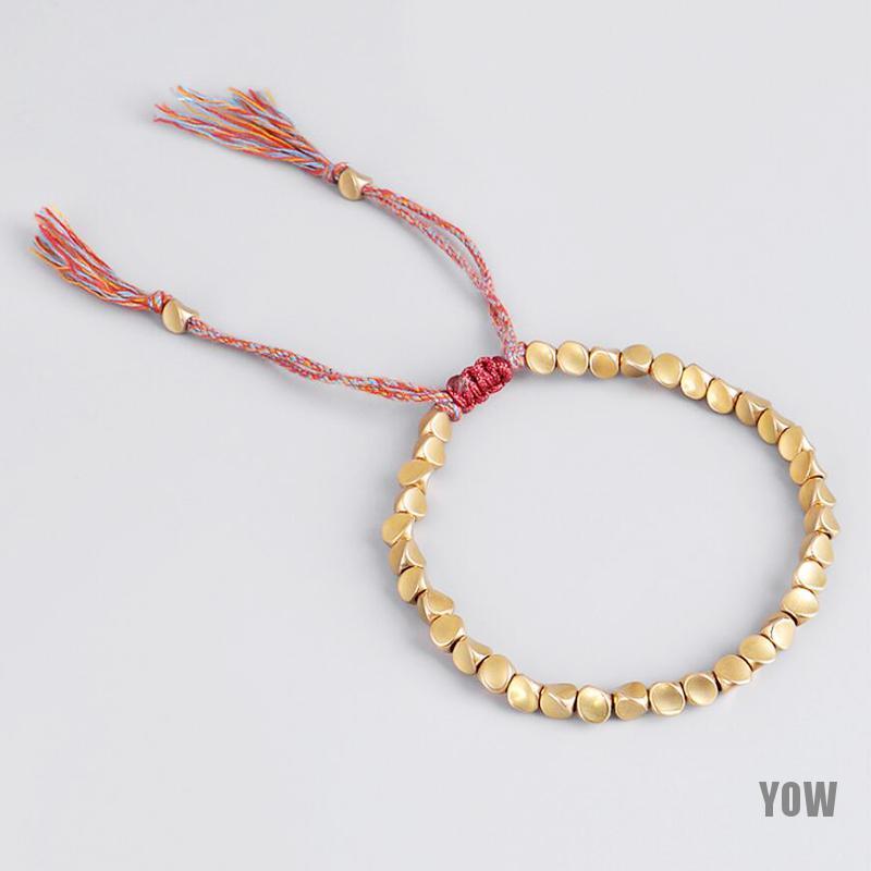 Vòng Tay Bện Dây May Mắn Thời Trang Unisex