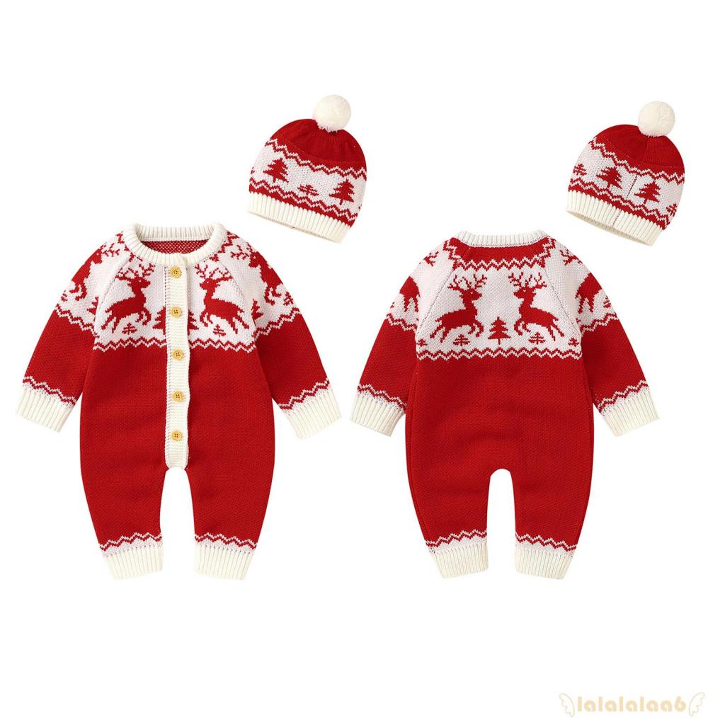 Bộ áo liền quần tay dài có mũ trùm đầu dễ thương cho bé LAA6