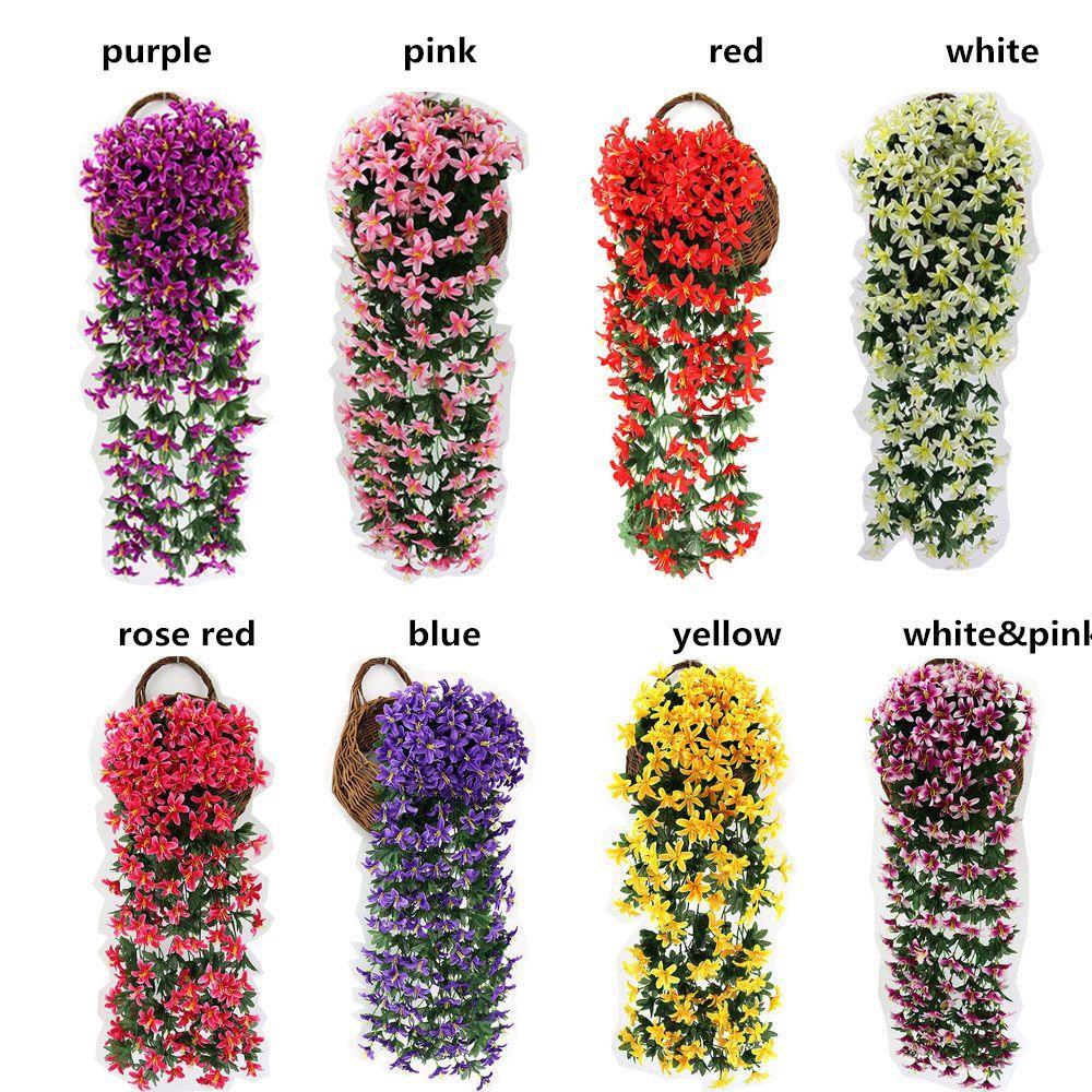 Hoa Lily Giả Bằng Lụa Trang Trí Đám Cưới