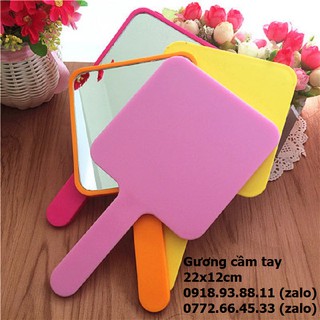gương trang điểm cầm tay - gương trang điểm