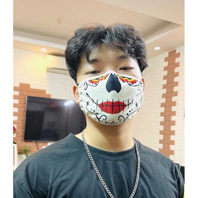 Khẩu trang hoátrang HALOWEEN