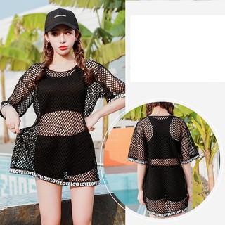 Bikini 3 Mảnh Kèm Áo Lưới - Hàng loại 1