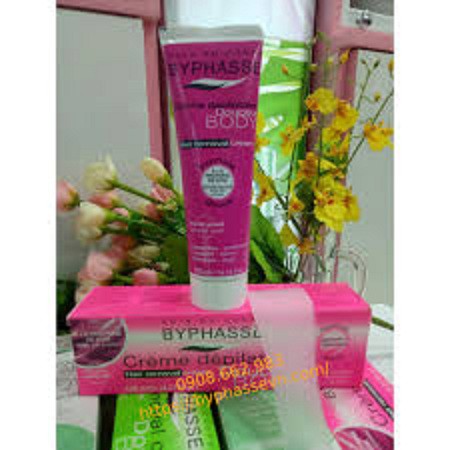 Kem tẩy lông Byphase 125ml tơ tằm | BigBuy360 - bigbuy360.vn