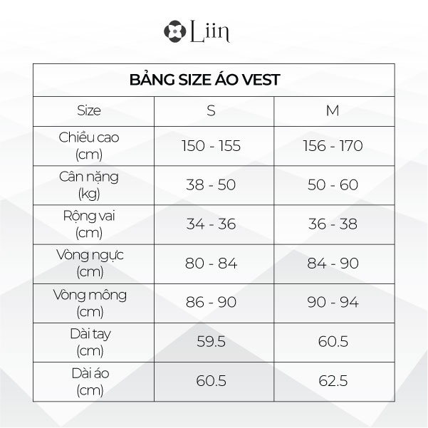 Áo vest nữ linbi form công sở dáng dài đủ màu kiểu dáng sang trọng liin clothing V5431