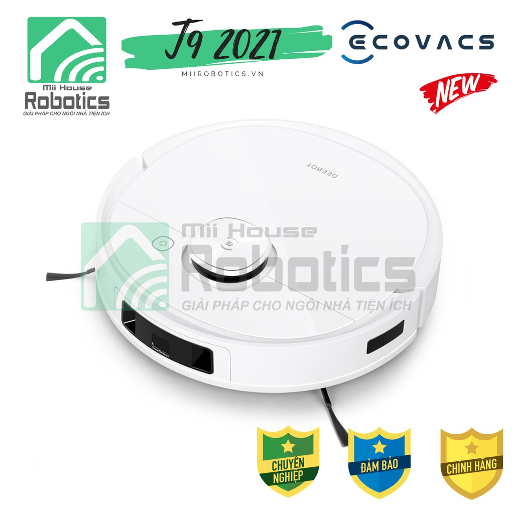 [Model 2021] Ecovacs DEEBOT T9 AIVI | T9 POWER Robot Hút Bụi - Robot lau nhà - Hàng mới 100% Chính hãng - Giá tốt nhất