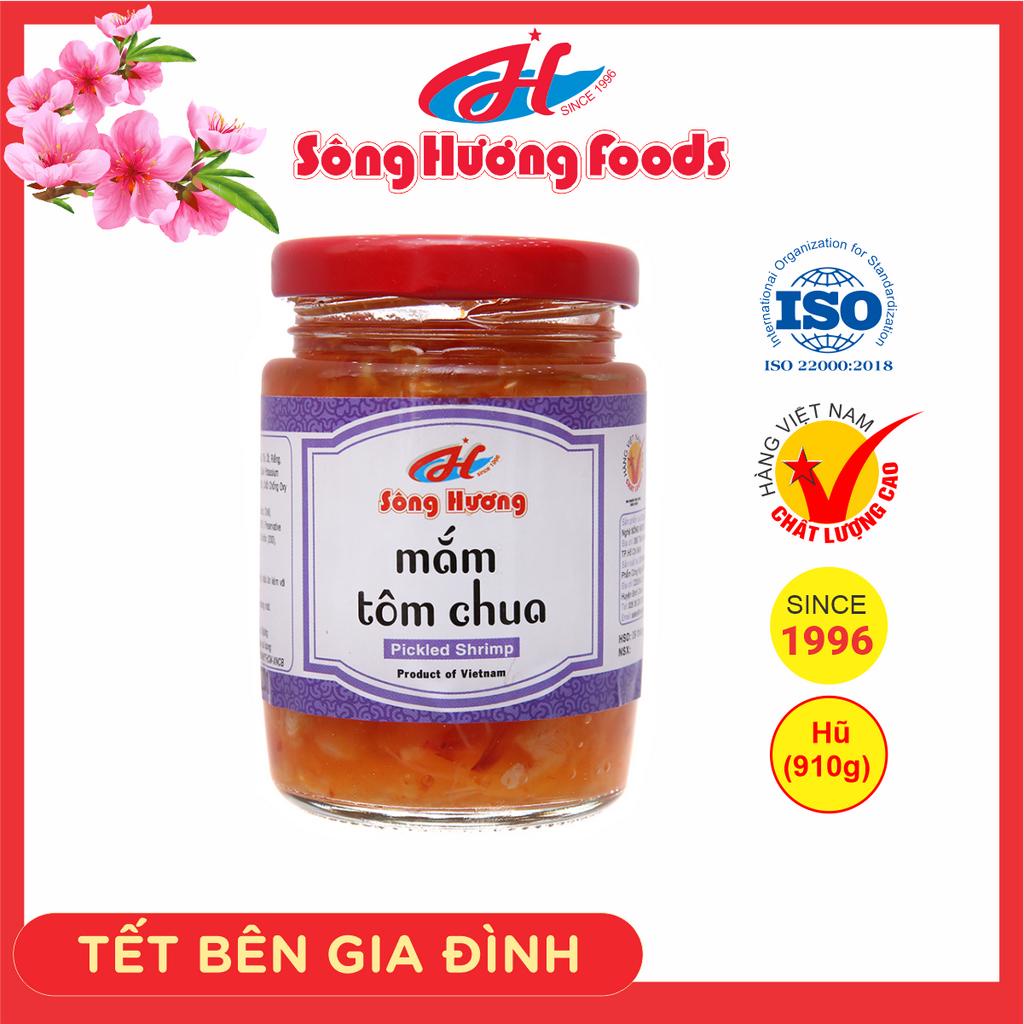 Mắm Tôm Chua Sông Hương Foods Hũ 910g - Ăn kèm bún đậu , chấm xoài , thịt luộc , nấu bún riêu , kho thịt