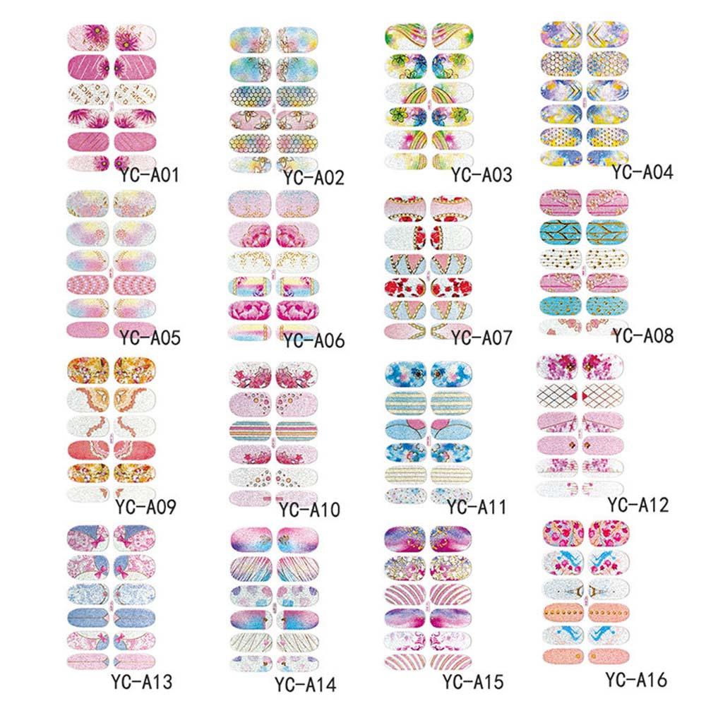 OCEANMAP Set 12 Tấm Khuôn Màu Sắc Gradient Đính Móng Nghệ Thuật