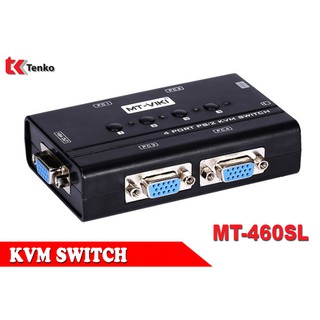 Bộ Gộp 4 CPU Dùng 1 Màn Hình KVM Switch MT-460SL
