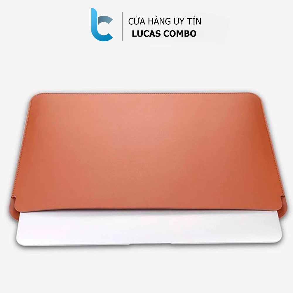 Túi/Bao Da Cao Cấp Lucas Đựng Macbook Air 2018-2020 (Air M1) Và Pro 13 inch 2016-2020 (Pro M1)