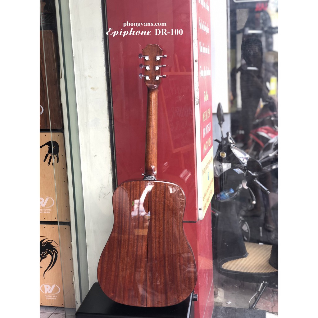 [Tặng full phụ kiện] Đàn guitar acoustic Epiphone DR-100 có ty giá rẻ