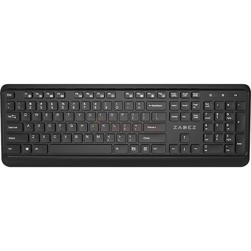 Combo Chuột và bàn phím không dây Zadez ZMK-333 - Hàng chính hãng
